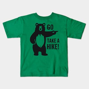 Go Take A Hike Funny Hiking And Camping Kids T-Shirt